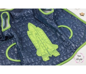 Stickserie - Weltraum Space Line Art